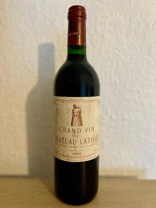 1993 Château Latour - Bordeaux, Pauillac 1er Grand Cru, Verzamelen, Wijnen