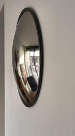 Spiegel- Grote bolle spiegel - Glas, Metaal - Convex Mirror, Antiek en Kunst