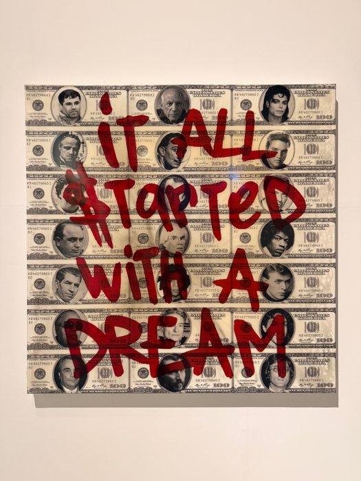 Bart Stillekens (1993) - It All Started With A Dream, Antiek en Kunst, Kunst | Schilderijen | Modern