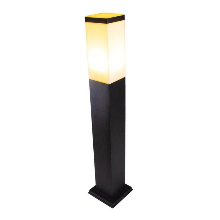 Moderne staande buitenlamp zwart 90 cm IP44 | Ayana, Tuin en Terras, Buitenverlichting, Nieuw, Led, Verzenden