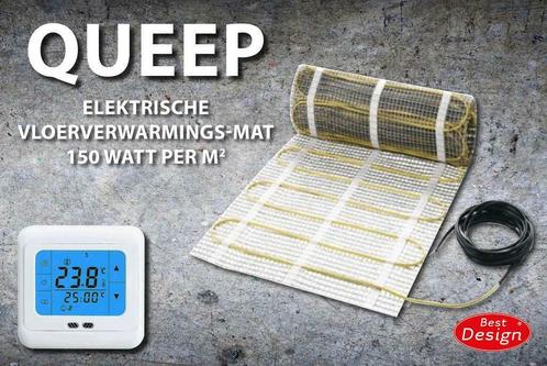 Queep elektrische vloerverwarmings-mat 3.0 m2, Doe-het-zelf en Bouw, Verwarming en Radiatoren, Ophalen of Verzenden