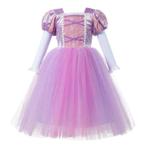 Prinsessenjurk - Luxe prinses Rapunzel jurk - Kleedje, Nieuw, Verzenden