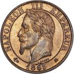 Frankrijk. Napoléon III (1852-1870). 5 Centimes 1865-A,
