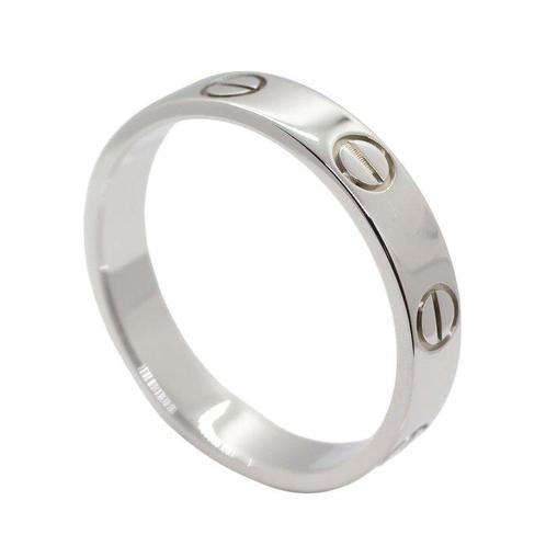 Cartier - Bague - LOVE small model - 18 carats Or blanc, Handtassen en Accessoires, Ringen