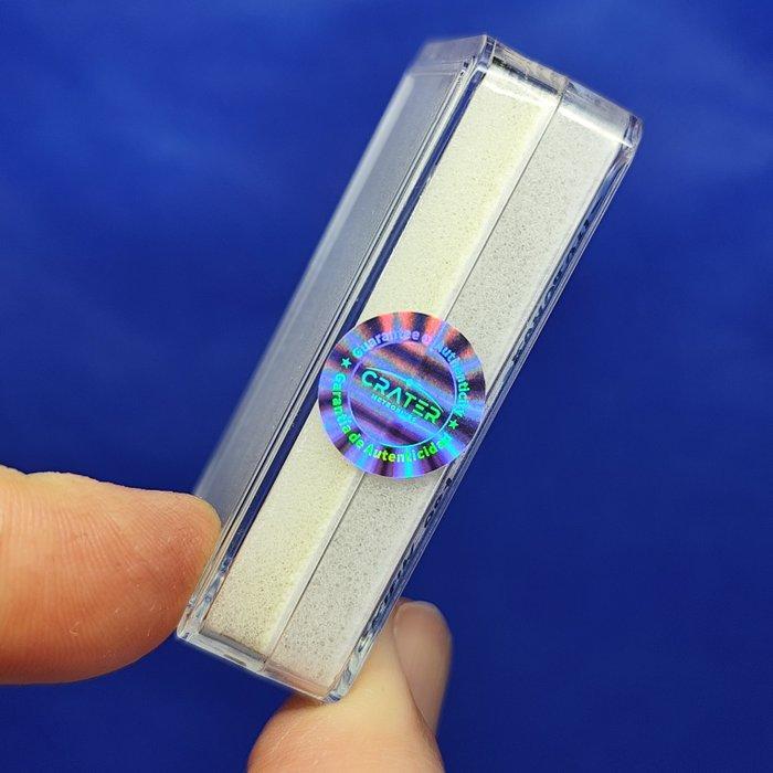 Snede GABBRO LUNAR METEORITE (Smeltbreccie). ADRAR 013, Collections, Minéraux & Fossiles