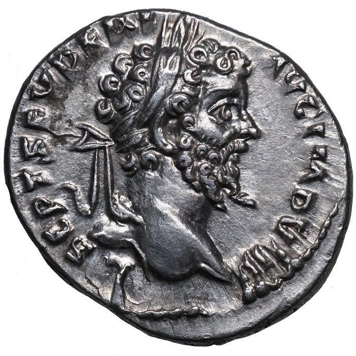 Romeinse Rijk. Septimius Severus (193-211 n.Chr.). Denarius, Postzegels en Munten, Munten | Europa | Niet-Euromunten