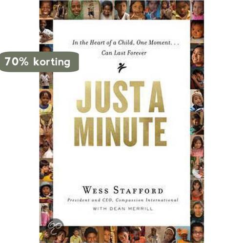 Just a Minute 9780802404725 Wess Stafford, Boeken, Overige Boeken, Gelezen, Verzenden
