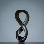 K.F. - Statue, Music - 3,1 kg - 400 mm - Pierre serpentine -