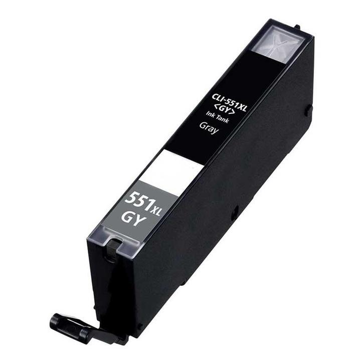 Huis-Merk  CANON  CLI-551 XL Grey 14ml + Chip 247Print, Informatique & Logiciels, Fournitures d'imprimante, Envoi