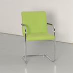 Thonet S55 designvergaderstoel , groen, sledeframe, Maison & Meubles, Chaises, Ophalen of Verzenden