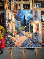 Bondero - Evening walk in Barselona, Antiek en Kunst