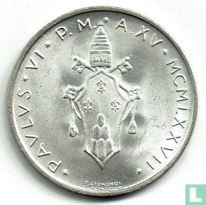 Vaticaan 500 lire 1977 Book of the Evangelists, Timbres & Monnaies, Monnaies | Europe | Monnaies non-euro, Envoi
