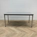 Tweedehands kantinetafel Artifort 160x80 cm, grijs trespa, Zakelijke goederen, Kantoor en Winkelinrichting | Kantoormeubilair en Inrichting