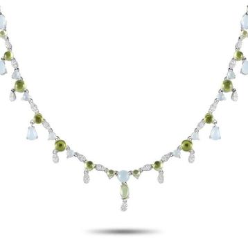 Bucherer - Halsketting - 18 karaat Witgoud, BUCHERER 18K