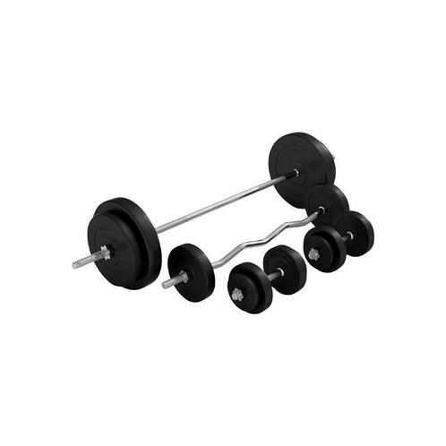 PH Fitness Verstelbare Halterset 100KG – Complete BarbellSet, Sport en Fitness, Fitnessapparatuur, Overige typen, Nieuw, Overige materialen