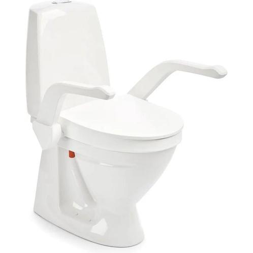 Etac My loo toiletverhoger met armsteunen - 6 cm, Diversen, Verpleegmiddelen, Ophalen of Verzenden