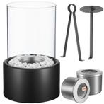 tectake Bioethanol-tafelhaard Damine, hittebestendig, 2 bran, Huis en Inrichting, Kachels, Verzenden, Nieuw