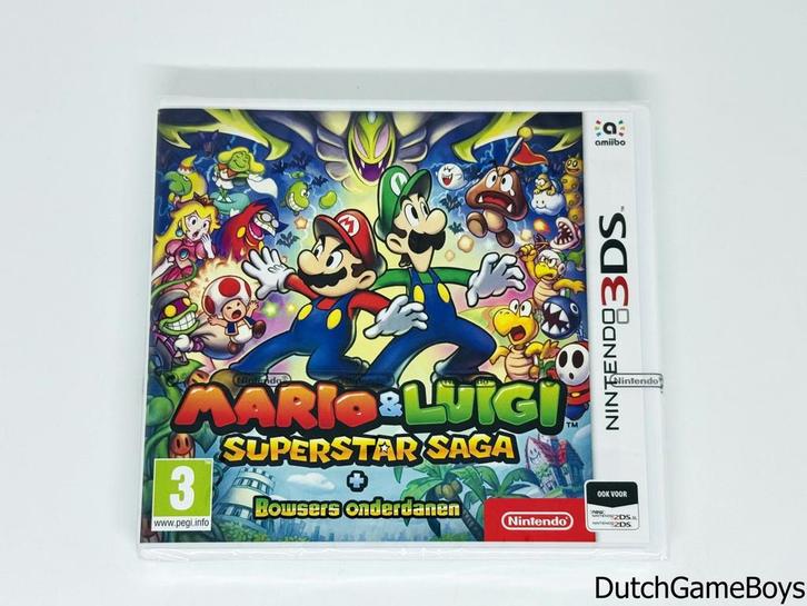 Nintendo 3DS - Mario & Luigi - Superstar Saga + Bowsers Onde, Games en Spelcomputers, Games | Nintendo 2DS en 3DS, Gebruikt, Verzenden