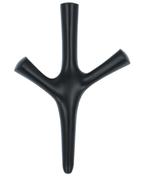 Haak Koraal zwart 150 mm, Nieuw, Overige materialen