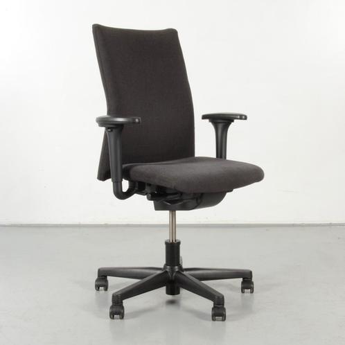 Haworth Comforto D5575 bureaustoel, antraciet, 3D armleggers, Huis en Inrichting, Bureaustoelen, Gebruikt, Ophalen of Verzenden