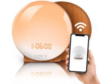 UPLY Wake Up Light - Smart Clock Met USB Oplaadpunt -, Huis en Inrichting, Verzenden, Nieuw