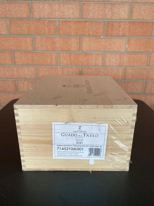 2021 Guado al Tasso - Bolgheri Superiore - 6 Bouteilles, Verzamelen, Wijnen