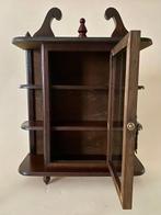 Vitrine - Bois, Verre - Klein model, Antiek en Kunst