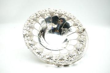 Mand - .833 zilver - Wijn en druiven