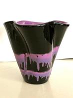 Léon Elchinger - Vaas - Keramiek - gevouwen vaas, Antiek en Kunst