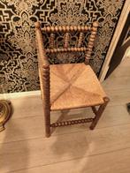 Bijzetstoel - Hout - Antieke “Bobbin” Spinders