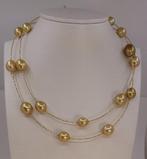 Halsketting - 18 karaat Geel goud, ALGT-gecertificeerd -, Handtassen en Accessoires, Kettingen, Nieuw