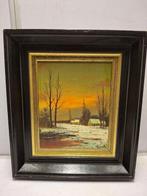 Gysels (XX) - Winterlandschap, Antiek en Kunst