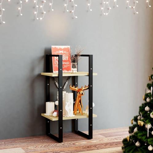 vidaXL Boekenkast met 2 schappen 40x30x70 cm massief, Huis en Inrichting, Kasten | Boekenkasten, Nieuw, Verzenden