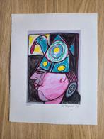 Corneille (1922-2010) - Clown aux grosses joues, Antiek en Kunst