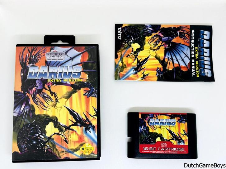 Sega Megadrive - Darius - Extra Version - Strictly Limited, Consoles de jeu & Jeux vidéo, Jeux | Sega, Envoi