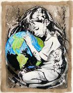 Elisée Skayzoo - La jeune fille artiste et la planète, Antiek en Kunst