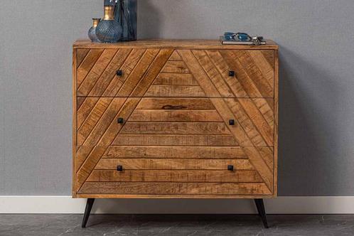 Dressoir Mangohout Fiona 90 cm, Huis en Inrichting, Kasten | Dressoirs, Nieuw, Verzenden