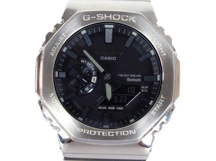 Casio - G-SHOCK GM-B2100D-1AJF Full Metal Bluetooth Solar, Handtassen en Accessoires, Horloges | Heren