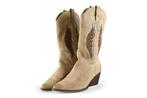 Sacha Cowboy laarzen in maat 38 Beige, Kleding | Dames, Verzenden, Beige, Zo goed als nieuw, Sacha