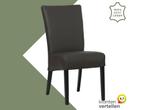 Leren eetkamerstoel Just - Hermes Caffe (donkerbruin) -, Huis en Inrichting, Stoelen, Bruin, Bohemian, Eigentijds, Klassiek, Retro, Romantisch, Scandinavisch
