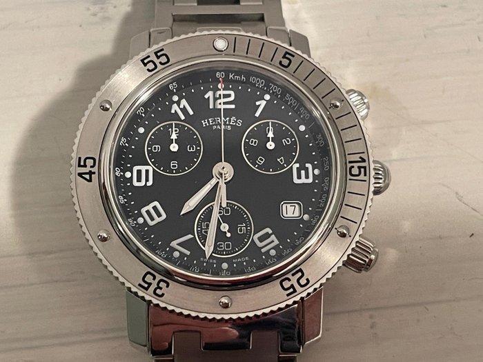 Hermès - Clipper - CL2.910 - Heren - 2000-2010, Handtassen en Accessoires, Horloges | Heren