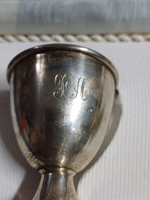 Ensemble de coquetiers (3) - kit - Argent 800, Antiquités & Art, Antiquités | Argent & Or