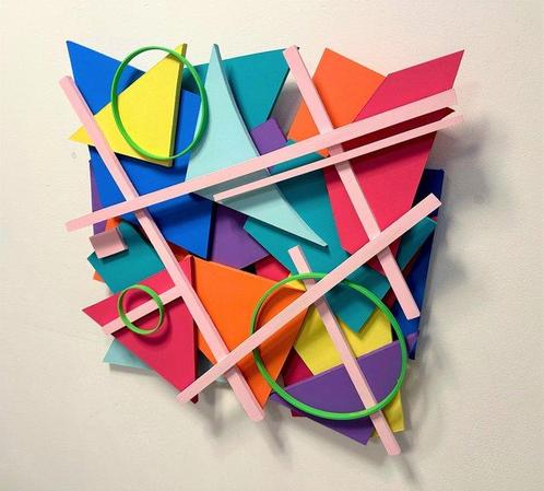 Rubén M Millano G (1989) - Serie: Confetti Life II Exclusiva, Antiek en Kunst, Kunst | Schilderijen | Modern