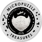 Palaos. 20 Dollars 2021 REVERIE By Mucha, Micropuzzle