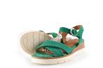 Tamaris Sandalen in maat 37 Groen | 5% extra korting, Kleding | Dames, Tamaris, Verzenden, Sandalen of Muiltjes, Zo goed als nieuw