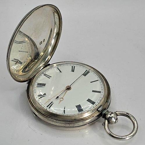 ATO - Silbersavonette - große springende Sekunde -, Handtassen en Accessoires, Horloges | Heren