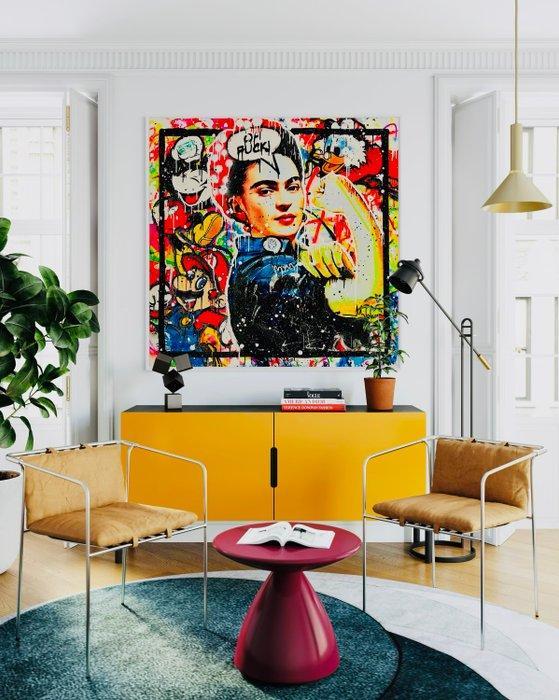 Mikko - Frida Kahlo We Can Do It! - XL (No reserve price!), Antiek en Kunst, Kunst | Schilderijen | Modern