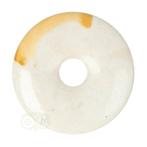 Mookaiet Donut edelsteen hanger Nr 19 - Ø 4 cm, Nieuw, Verzenden
