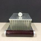 Koektrommel - Metaal, hout, spiegel en glas - bonbonniere, Antiek en Kunst