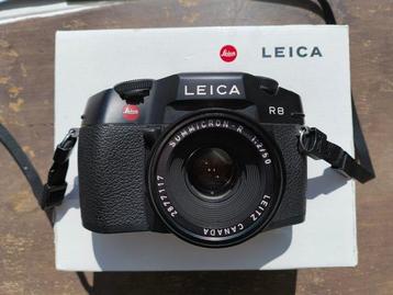Leica R8 + Summicron R 50mm F2 Single lens reflex camera